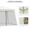 Patio Gazebo Sun Shade Screen Shelter Waterproof Tent