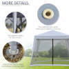 Patio Gazebo Sun Shade Screen Shelter Waterproof Tent